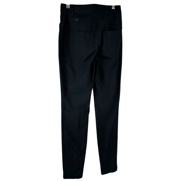 Lululemon City Sleek 5 Pocket Pant 30" Black Women's 4 Excellent Used Condition - Picture 6 of 11